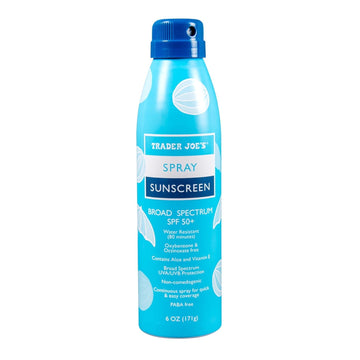 Trader Joe's Nourish Spray Sunscreen SPF 50+ Broad Spectrum