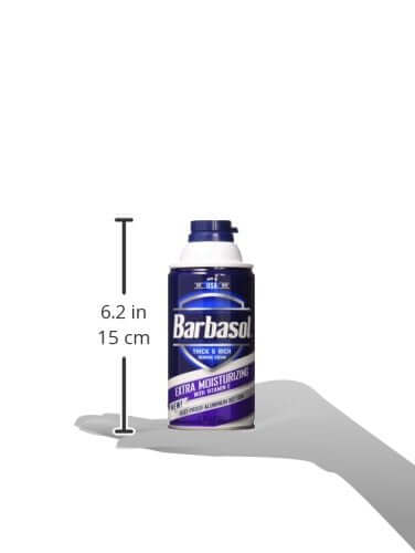 Barbasol Extra Moisturizing With Vitamin E Shaving Cream, 10 oz., 2 Piece