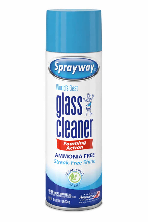 Sprayway Glass Cleaner - 4/19oz cans